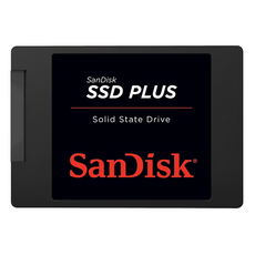 SanDisk 晟碟 公司貨 Solid State Drive PLUS 固態硬碟 545MB/s, 2TB, SDSSDA-2T00-G26