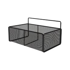 小麥購物 網格置物架 C422 229g, 極致黑, 2個