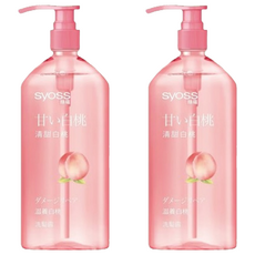 syoss 絲蘊 滋養白桃洗髮露，含天然植物成分，保水香氛配方, 420ml, 2瓶