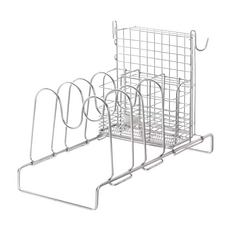 SHCJ 生活采家 304不鏽鋼 掛式筷子刀叉餐具瀝水籃 台灣製造, 27164, 1個