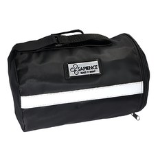 SAPIENCE 20吋折疊自行車防水攜車袋, 600D 厚實牛津布 +3M 反光條, 黑色, 1個