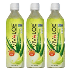 VIVALOE 纖薈 哈密瓜蘆薈風味飲, 500ml, 3瓶