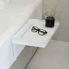 Atex 韓國製特大號床邊桌 白色, Clova White