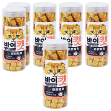 by CAT 喵洽普 貓咪凍乾零食, 新鮮鮭魚, 70g, 6罐