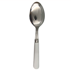 SABRE PARIS Pop unis 時尚湯匙 雪白 22cm, 1支