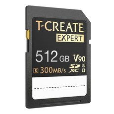 TEAMGROUP 十銓 攝影專用記憶卡 T-CREATE EXPERT SDXC UHS-II U3 V90, 512GB, 1個