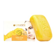 Sea of Spa 死海硫磺皂，富含天然死海礦物，使皮膚柔嫩光滑, 125g, 1個