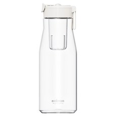 nobvan 諾百紛 磁彈杯三代 1.2L Tritan材質, 白色, 1個