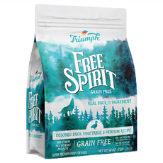 Triumph 全齡犬 無穀天然糧, 去骨鴨肉蔬菜鹿肉配方, 1.36kg, 1袋