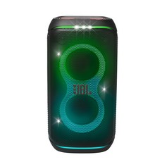 JBL 便攜式派對燈光藍牙喇叭 原廠保固, 黑色, PARTYBOX 120
