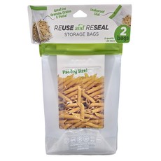 prepara 沛樂生活 食物保鮮密封夾鏈袋 2號袋 可重複使用, 2個, 1組