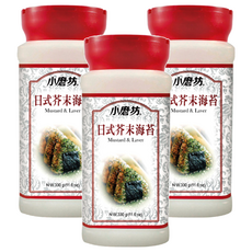 小磨坊 日式芥末海苔, 330g, 3瓶