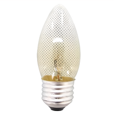 大尖清色燈泡 15W 清光 25個/組, e27, 1組