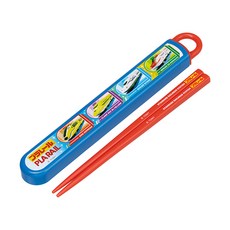 Skater 銀離子兒童筷子含收納盒, 收納盒(195 x 27 x 15mm) + 筷子(165mm), 新幹線, 1組