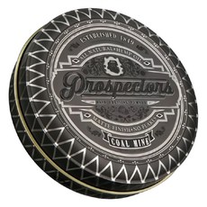 Prospectors 淘金者 Coal Mine 煤炭髮泥，啞光，不含薄片, 4oz, 1個