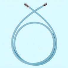 AQUADUO 自動排水 2M (淋浴水管), 夏威夷藍, 1條