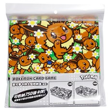 PoKeMoN 寶可夢 卡牌大型紙質收納盒 9433646, 伊布, 1個