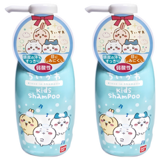 BANDAI 吉伊卡哇 二合一洗髮乳，弱酸性, 300ml, 2瓶