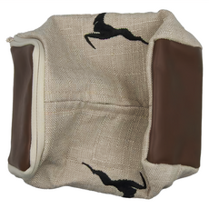 吸頂面紙盒 450g, 棉麻飛耀小鹿