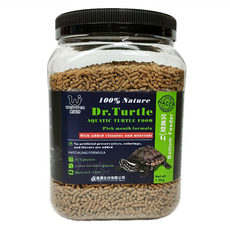 WEIYITER 維益特 水龜挑嘴條狀沉底飼料, 1.5kg, 1罐