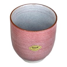 有田燒 線紋杯 - 日本製 陶瓷杯 200mL, 赤, 1個