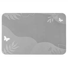 UTOOKII 矽藻土桌面吸水墊, L, 翩翩蝶影, 1個