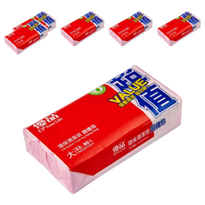 優品 環保清潔袋 純新料HDPE材質 碳酸鈣環保配方 安全無毒, 32L, 6包