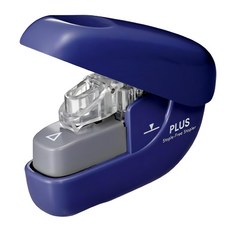PLUS 普樂士 無針訂書機, 藍色, 1個