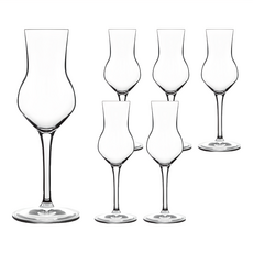 Luigi Bormioli 無鉛水晶高腳品酒杯 義大利製, 80ml, 6個