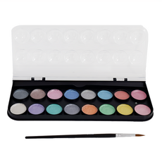 Mont Marte 蒙瑪特 金屬水彩 Set 16色 *附畫筆一支*