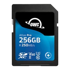 OWC Atlas Pro SD 記憶卡 SDXC UHS-II V60 256GB 高速專業記憶卡, 1個