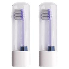 JIMOK 錦美客 J6 PRO 電動牙刷刷頭2件組 護齦型刷毛 深海藍, 單一商品, 1組