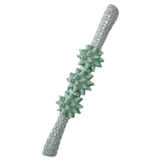 3D立體凸點肌肉按摩滾輪棒, 綠色, 1個