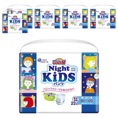 GOO.N 大王 YA晚褲/尿布 15~35kg, KIDS, 132片