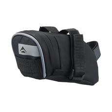 MERIDA 美利達 坐墊袋 L號 17.7*7.9*8.25cm 防潑水 反光條設計, 黑/灰, 1個