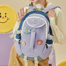 Vanwalk 出走 美式休閒大容量旅行大書包, 霧霾紫