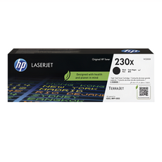 HP 230X 高印量碳粉匣 W2300X 黑色,適用於Color LaserJet Pro系列,原廠品質保證, 1個