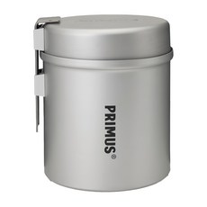 PRIMUS Essential Trek Pot 鋁合金鍋 1.0L 方便使用及提握, 銀色, 1個