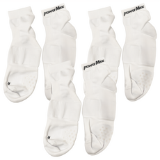 Power Max 全鎖跟貼紮型運動襪 3雙入 360度穩固腳踝設計 足弓支撐 台灣製