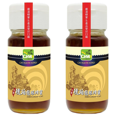 彩花蜜 台灣琥珀龍眼蜂蜜, 無添加認證 SGS檢驗, 700g, 2瓶