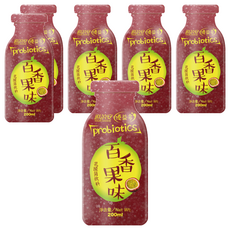 遊的安 乳酸菌百香果口味飲料，200ml, 6瓶