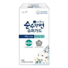 Pure Cotton 純棉美人 超強防護系列衛生棉 蝶翼型, L(29cm), 32片, 1包