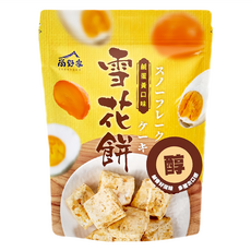 尚野家 鹹蛋黃口味雪花餅, 1包, 144g