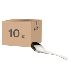 小麥購物 不鏽鋼小湯匙 小 13 x 3.5cm, G228, 10支