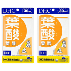 DHC 葉酸 Set 補充多種維生素B 維持健康與美麗 養顏美容, 30顆, 150mg, 2包