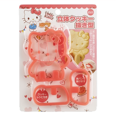 Skater 立體餅乾壓模, Hello Kitty, 1個