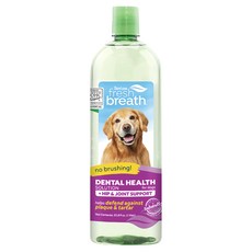 TROPICLEAN 鮮呼吸 潔牙水，髖關節保健，33.8oz 1L, 1瓶