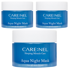 CARE:NEL 保濕補水晚安面膜 適合所有膚質, 15ml, 3罐