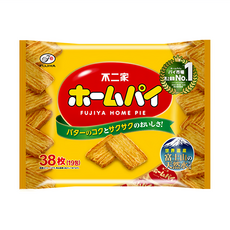 FUJIYA 不二家 奶油風味千層派, 38枚入, 190g, 1袋