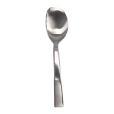 let's cook 樂司廚品 不銹鋼兩用分菜匙 12支 21cm x 5.2cm, 1組